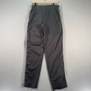 Vintage Nike Sweatpants Mens‎ Large Gray Sportswear Active Ankle Zip Lightweight